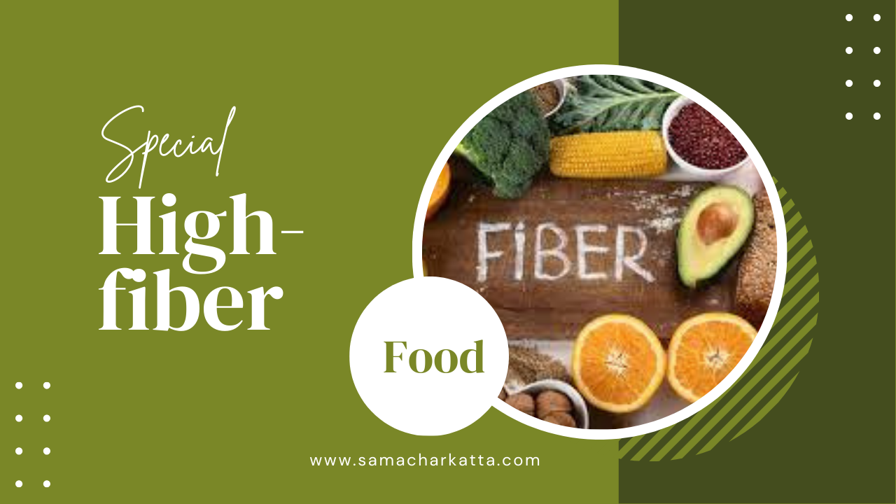 High-fiber foods