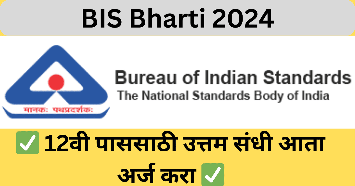 BIS Bharti 2024