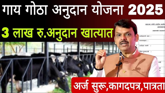 Cow buffalo schemes गाय गोठा बांधण्यासाठी सरकार अनुदान देणार आताच अर्ज करा