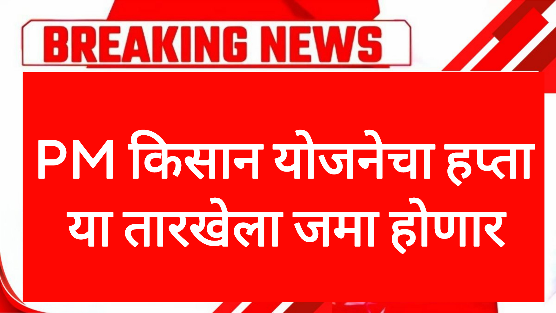 Pm hafta kisan PM किसान योजनेचा हप्ता या तारखेला जमा होणार