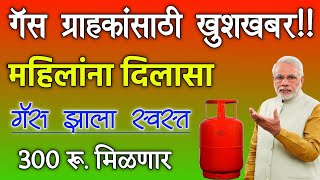 Gas cylinders rate या या योजनेतून महिलांना 300रुपयाला गॅस सिलेंडर मिळणार आतच अर्ज करा