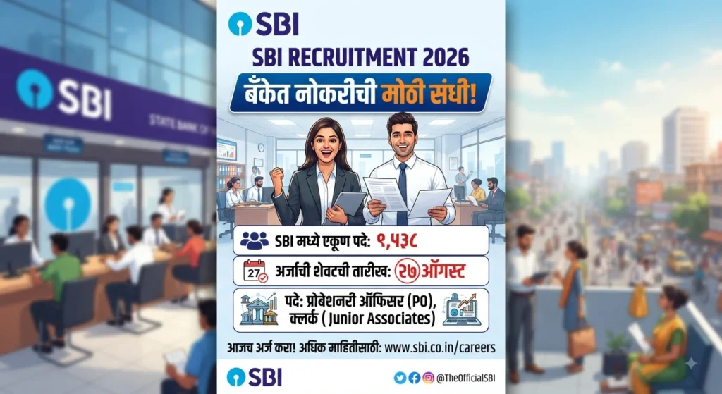SBI Recruitment 2026